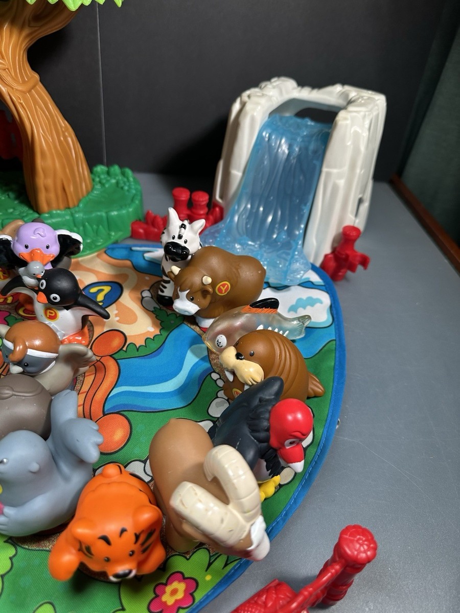 Fisher Price Little People A to Z Zoo Alphabet Animals Mat & HTF