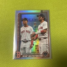 2025 Topps Update -  Marcelo Mayer, Kristian Campbell #US241 Rainbow Foil (RC)