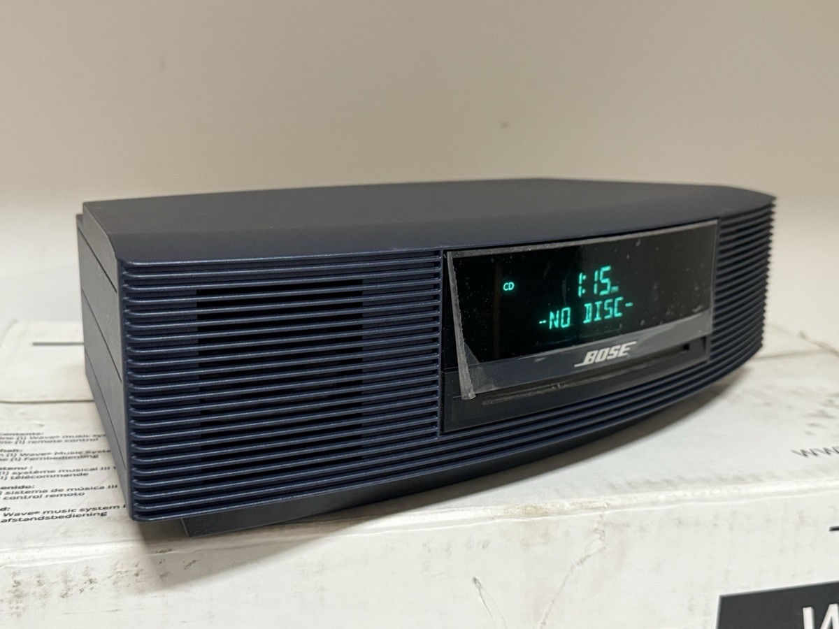 訳アリ‼Bose Wave Music System III ミッドナイトブルー Bose Wave® Music System III - Midnight Blue - with OEM