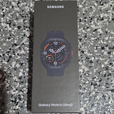 Samsung Galaxy Watch Ultra2 47mm LTE 32GB Titanium Black Silicone Band