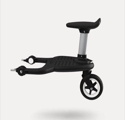 Bugaboo Comfort Plus Wheeled Buggy Board Black, With Seat, Bugaboo Donkey, Fox