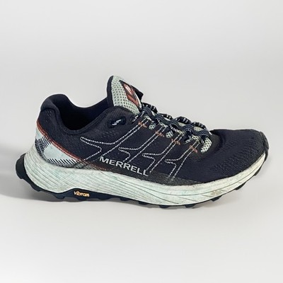 Merrell Womens Moab Flight Trail Hiking Shoes Sneakers Size 7