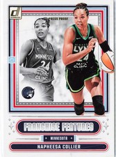 2025 Donruss WNBA #1 Napheesa Collier Franchise Features Press Proof