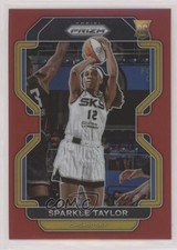 2022 Panini Prizm WNBA Red Prizm 22/199 Sparkle Taylor #43 Rookie RC 0c6