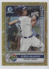2020 Bowman Mega Box Gold Mojo Refractor /50 Ulrich Bojarski #STG-UB 0c2