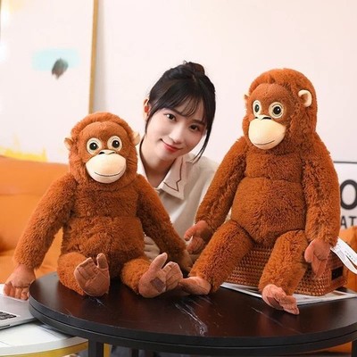 Punch Orangutan Djungeskog Brown Ikea Plush 26in Punch Monkey