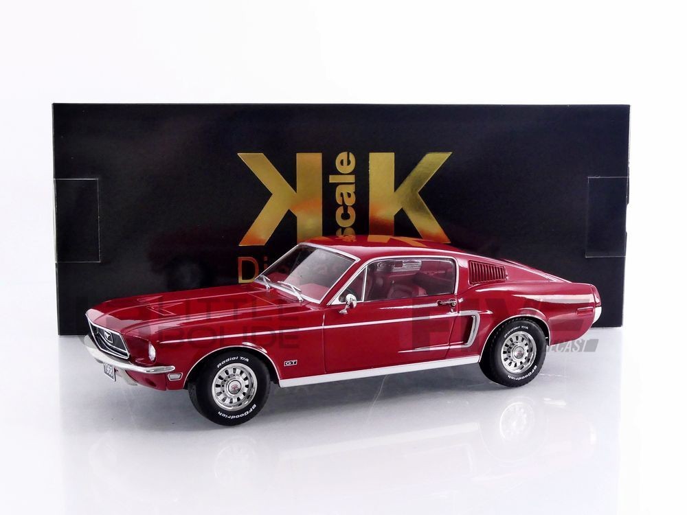 KK SCALE MODELS 1/18 - FORD MUSTANG GT FASTBACK - 1968