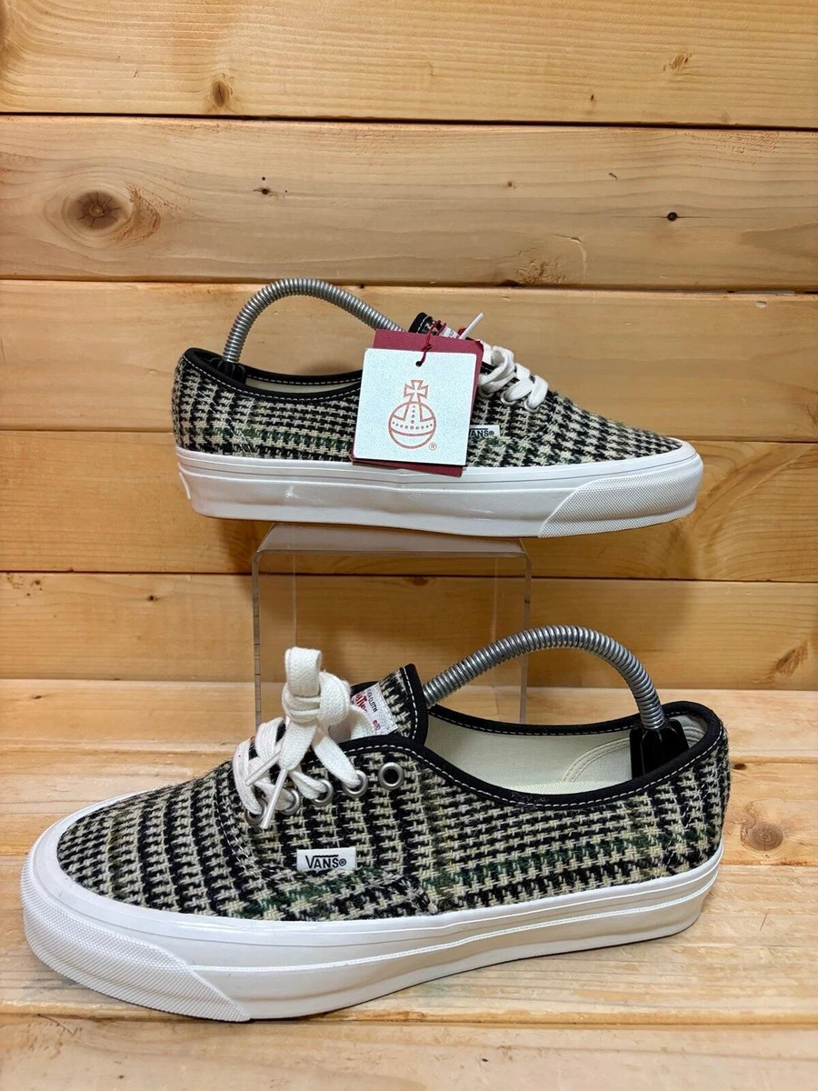 Harris Tweed × Vans Premium Authentic 黒白 Vans Premium Authentic Harris Tweed Pack - Black White for sale | eBay