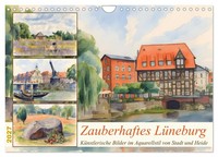 Zauberhaftes LüNeburg (Wandkalender 2027 Din A4 Quer), Calvendo Monatskalender