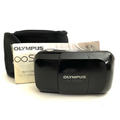 Olympus μ Mju I Infinity Stylus 35mm Film Camera Point & Shoot TESTED