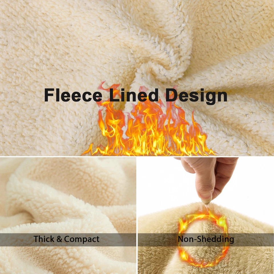 Pantalones de chándal para mujer de vellón con cordón y bolsillos pantalones de chándal calce holgado Foto 3 de 4