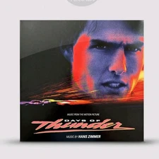 DAYS OF THUNDER ~ Original 1990 SOUNDTRACK SCORE ~ OST Vinyl LP LIMITED COLOR