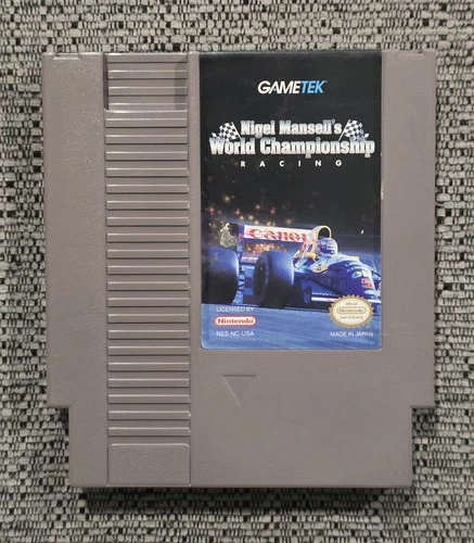Nigel Mansell’s World Championship Racing (Nintendo NES)
