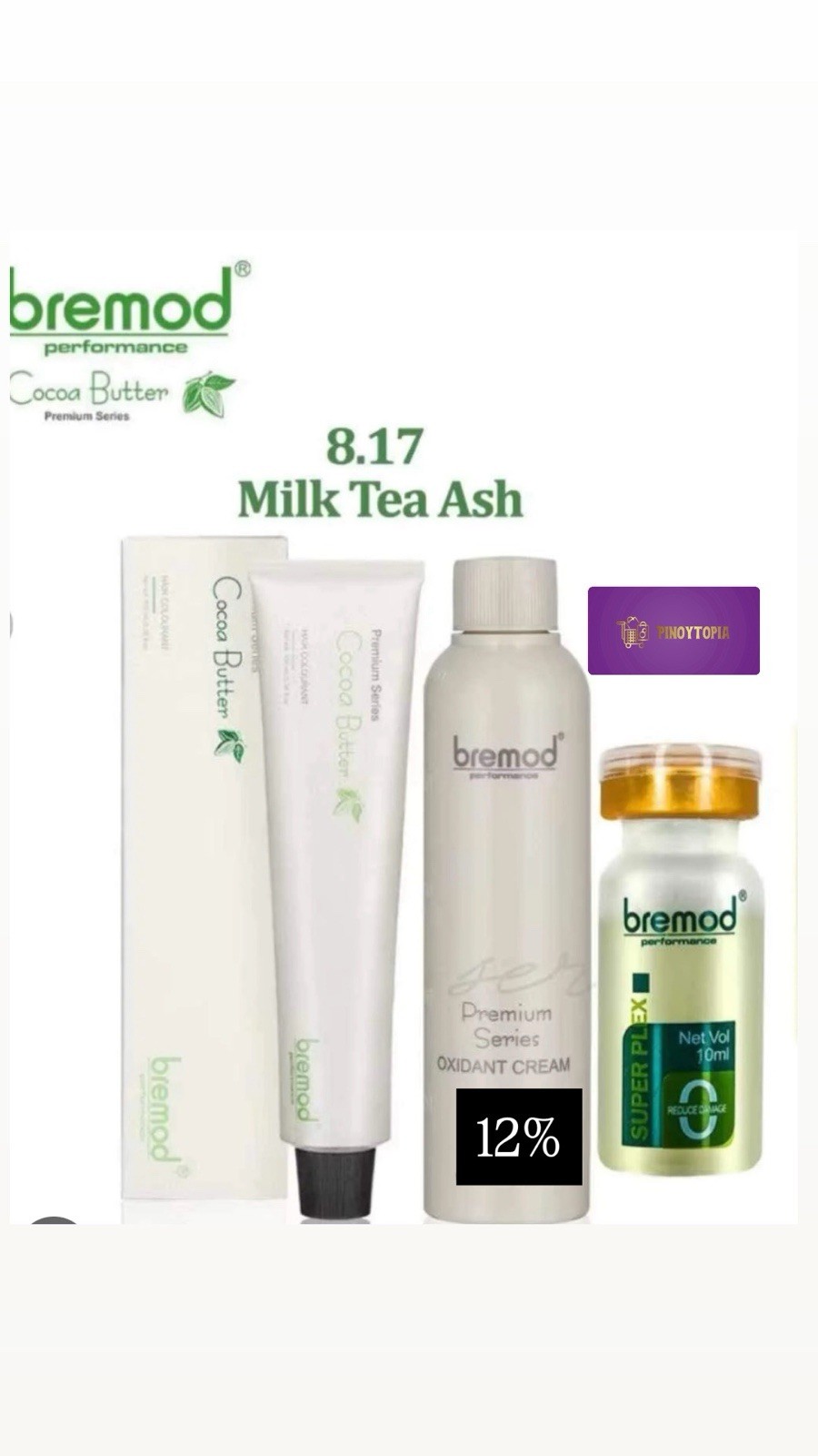 Bremod Milk Tea Ash With Oxidizer And Superplex