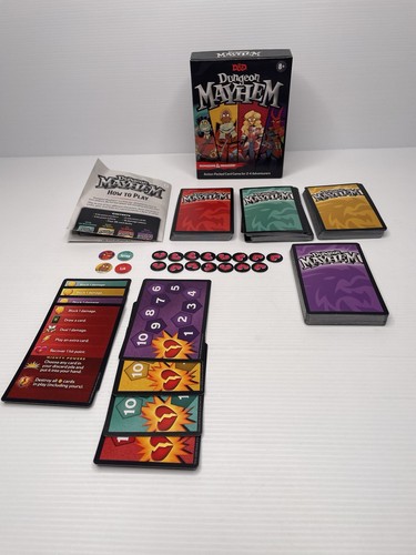 D&D Dungeon Mayhem Card Game Free Post - Picture 1 of 10