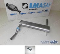 Imasaf Esd Auspuff Endtopf + Schelle FüR Triumph Spitfire 1500 1975-1980
