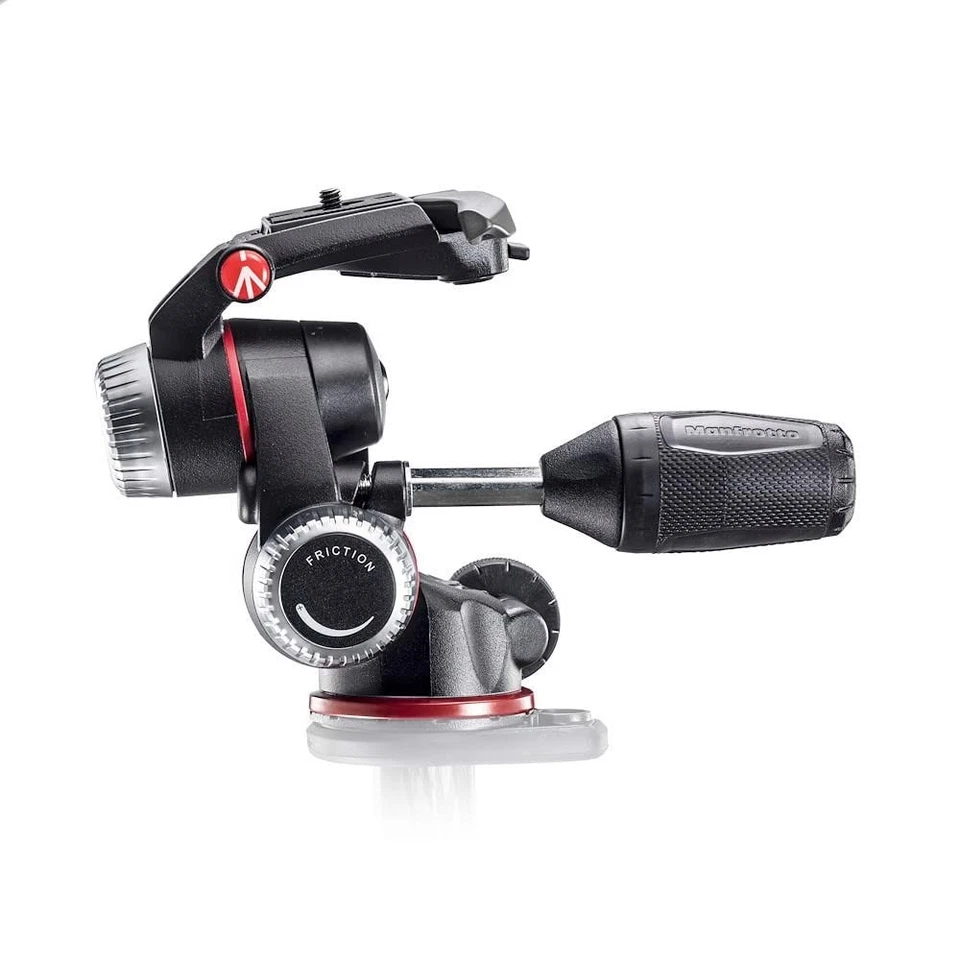 Manfrotto Cabezal de sartén de 3 vías Xpro Cabezal de sartén de 3 vías Placa de liberación rápida incluida Foto 2 de 4
