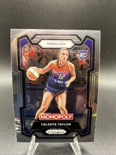 CELESTE TAYLOR RC 2024 Panini Prizm WNBA Monopoly Base #66 Mercury Rookie