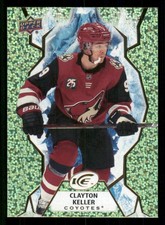 2021-22 Upper Deck Ice Green #93 Clayton Keller