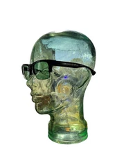 Rare  genuine CHROME HEARTS Mingus A black sunglasses leather case unisex