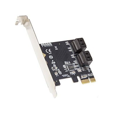 SYBA Multimedia 4 Port SATA III PCI-e 3.0 x1 Card Non-Raid with Low Profile