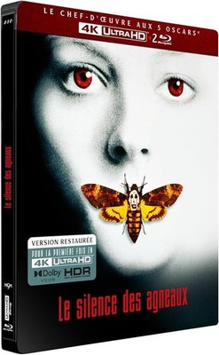Das Schweigen der Lämmer/Silence of the Lambs - 4k+Blu-ray Steelbook New&Sealed