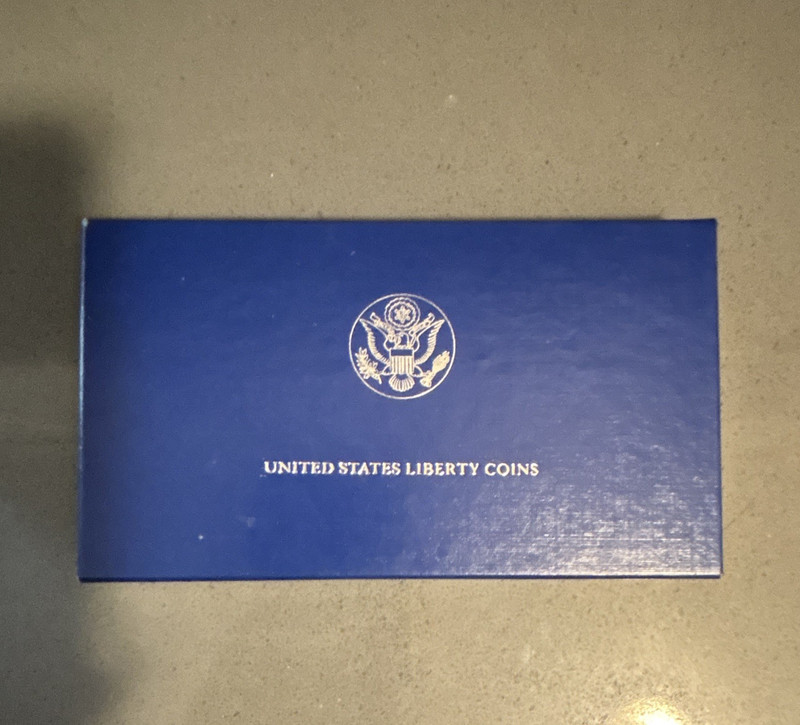 1986-S San Francisco Proof $1 Statue of Liberty Commemorative 0.9 Silver KM#220a