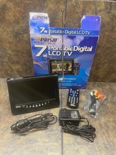 Digital Prism Portable Digital LCD TV 7 Screen Open Box Tested