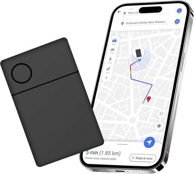 Wallet Tracker Karte, Geldbörsenfinder, Brieftaschen-Tracker 60m Reichweite, ...