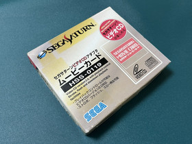 Sega Saturn SS Movie Card Box Manual Flyer HSS-0119 Rare Complete Japan