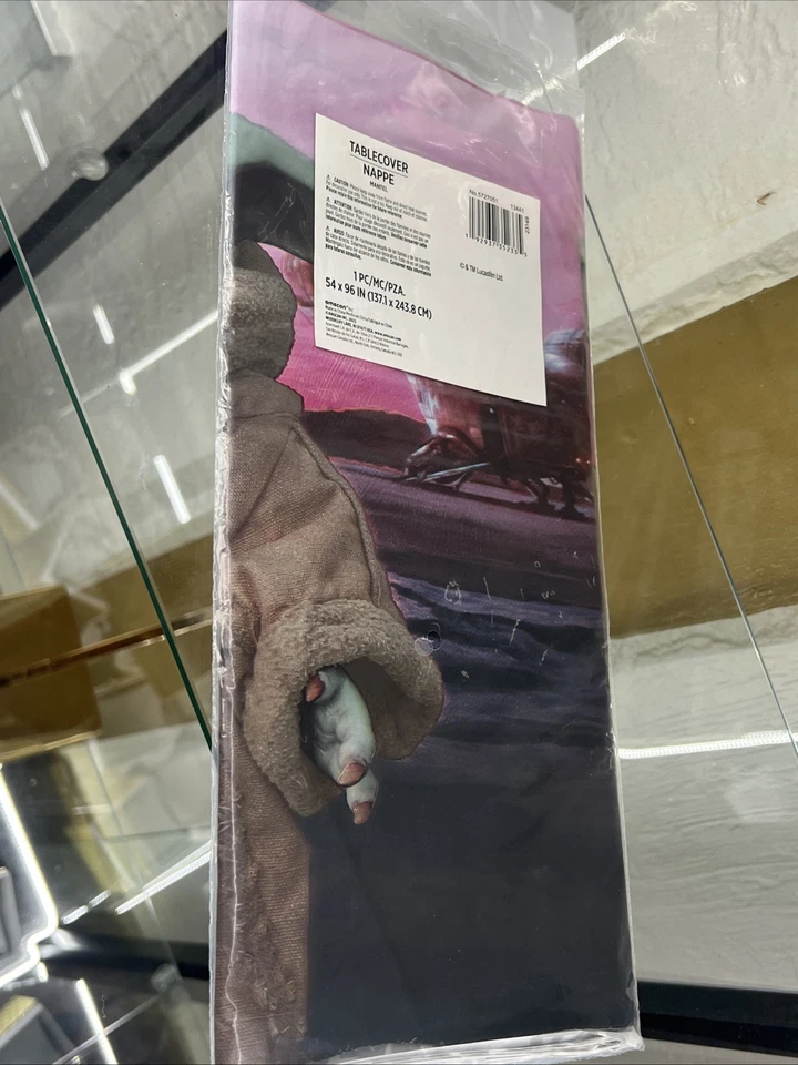 МАНДАЛОРСКИЙ ЗВЕЗДНЫЕ ВОЙНЫ ОДНА БУМАЖНАЯ СКАТЕРТЬ 54 x 96 В НОВОМ СДЕЛАНО В США САМЫЙ ДЕШЕВЫЙ $ - Изображение 3 из 4