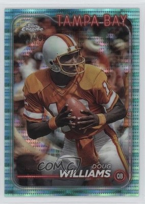 2024 Topps Chrome Aqua Refractor /199 Doug Williams #184 1g40
