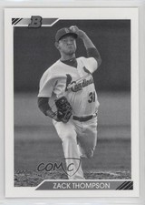 2020 Bowman Heritage Prospects Black & White Zack Thompson #BHP-6 fm0