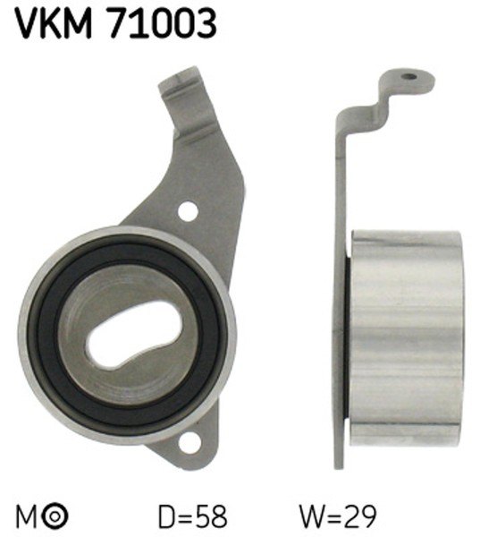 Spannrolle Zahnriemen SKF VKM 71003 FüR RAV Toyota Picnic Avensis Carina Camry 1-image