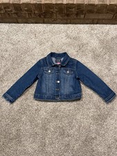 The Children's Place Denim Jacket 3T Snap Front Pockets