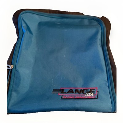 Lange Vintage Ski Boot Bag 16  X16  X10'' Zip Racing As Is Read
