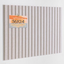Lightomorrow Bulletin Board, 36 x 24 inches Felt Board Decorative Pin Board, 3'