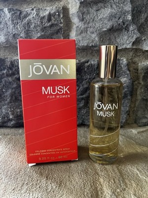 Jovan Musk by Jovan Cologne Concentrate Spray for Women 3.25 fl oz.
