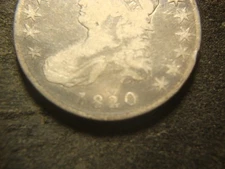 1820/19 Capped Bust Half Dollar Nice Looking Coin TZX