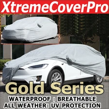 2023 2024 Fisker Ocean WATERPROOF CAR COVER W/MIRROR POCKET - GREY
