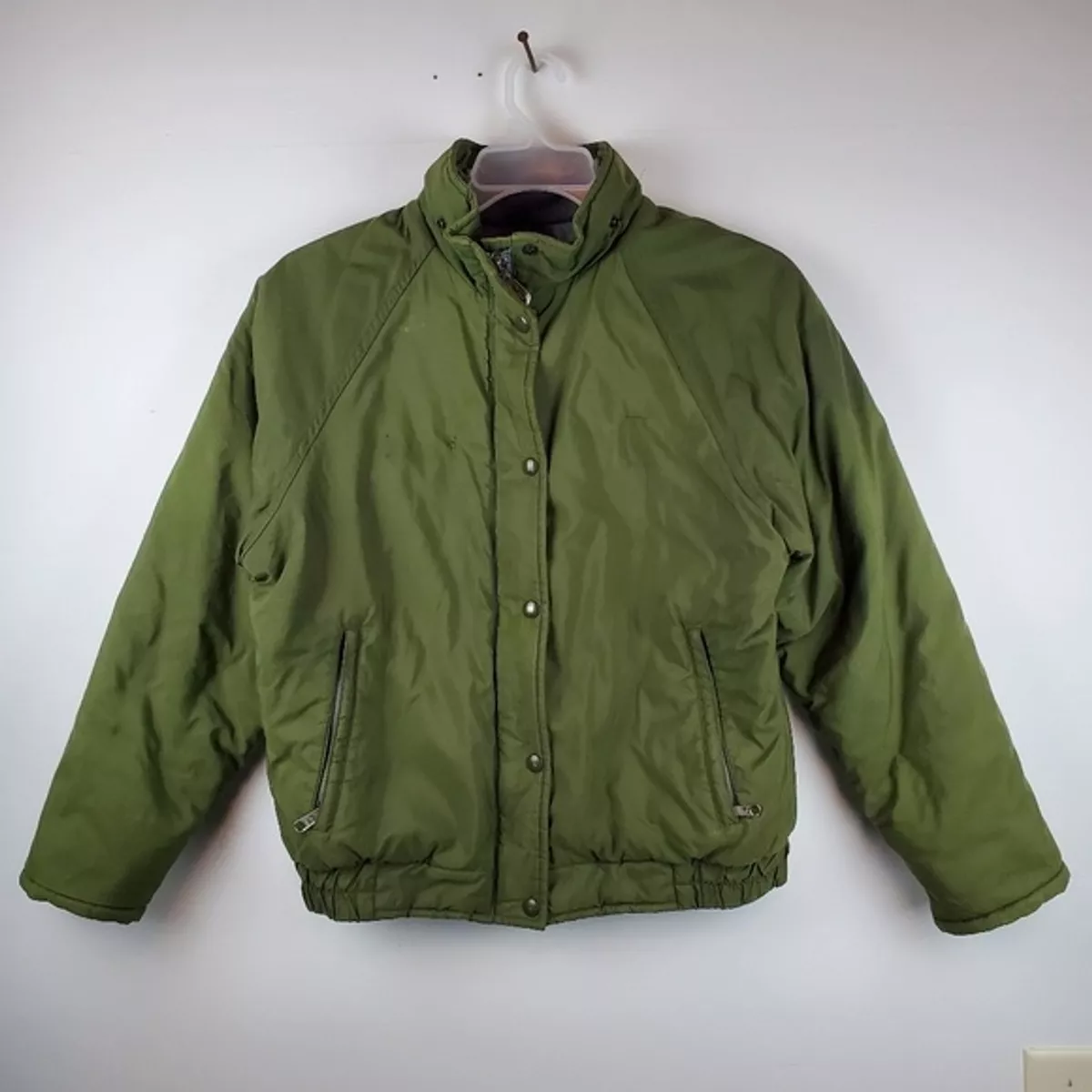 North face army green jacket cheap