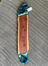 One Of A Kind Eastern Red Cedar Charcuterie Board Unique Coastal Design
