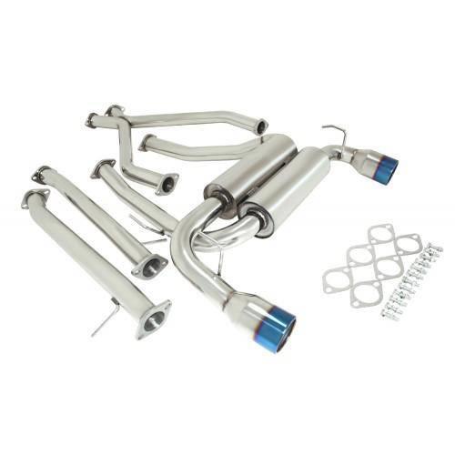 Manzo Stainless Steel Exhaust CATBACK System for 0912 Nissan 370z LHD
