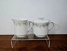 FOREVER SPRING JOHANN HAVILAND PLATINUM CREAM & SUGAR SET
