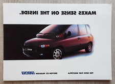 Fiat Multipla Launch Brochure C.1999