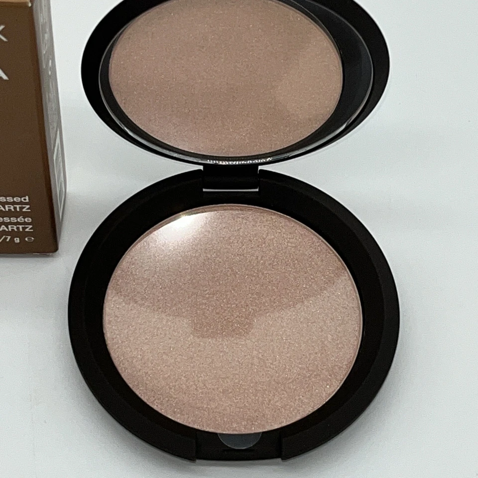 SMASHBOX X BECCA Shimmering Skin Perfector Pressed ROSE QUARTZ 0.24 oz ~ 7 g NEW - Image 3 of 4