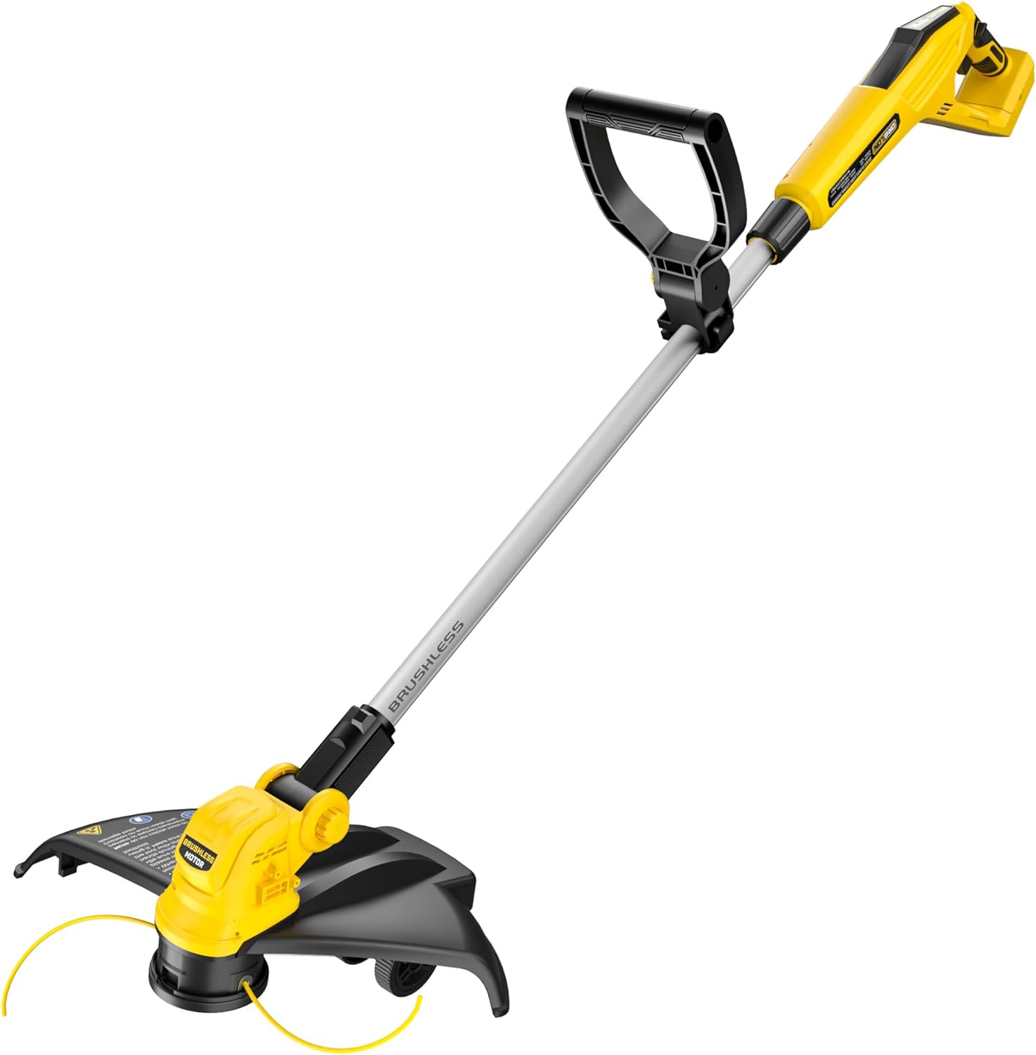 15" Cordless Weedeater & Edger for Dewalt 20V Battery Brushless Motor