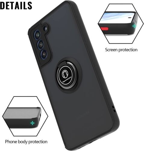 Funda híbrida mate con cubierta de soporte magnético para Boost Mobile Celero 5G (2023) - Imagen 7 de 45