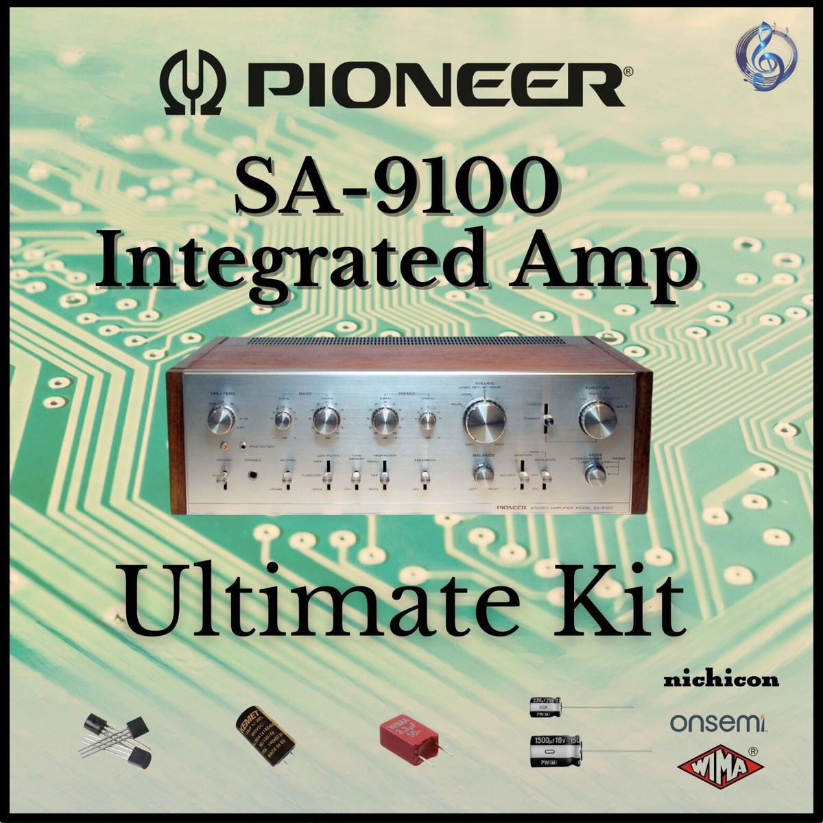 Pioneer SA-9100 Integrated Ultimate Upgrade Kit Genuine Parts