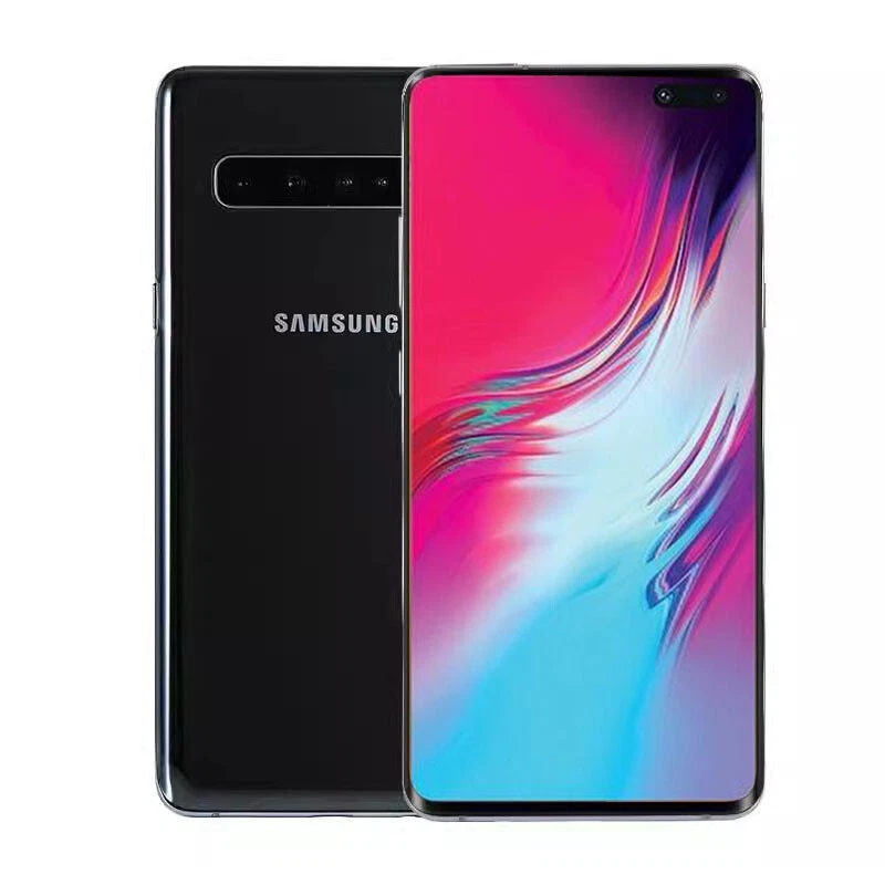 スマートフォン本体 Samsung Galaxy S10 5G 256GB Samsung Galaxy S10 5G - 256 GB - Majestic Black (Unlocked) for